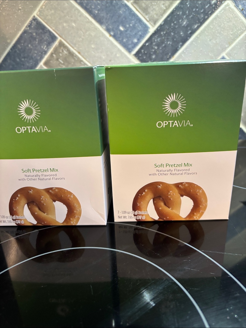 2 boxes NWT Optavia Soft Pretzel mix (14 fuelings)